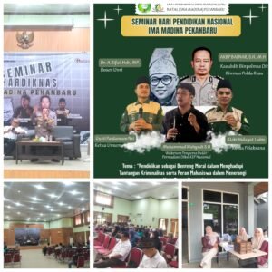cbcpos.com | AKBP. Bainar, S.H.,M.H Menjadi Pemateri Dalam Acara Seminar HARDIKNAS Yang Di Adakan Oleh IMA MADINA Pekanbaru