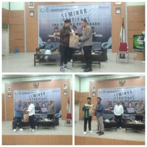 cbcpos.com | AKBP. Bainar, S.H.,M.H Menjadi Pemateri Dalam Acara Seminar HARDIKNAS Yang Di Adakan Oleh IMA MADINA Pekanbaru