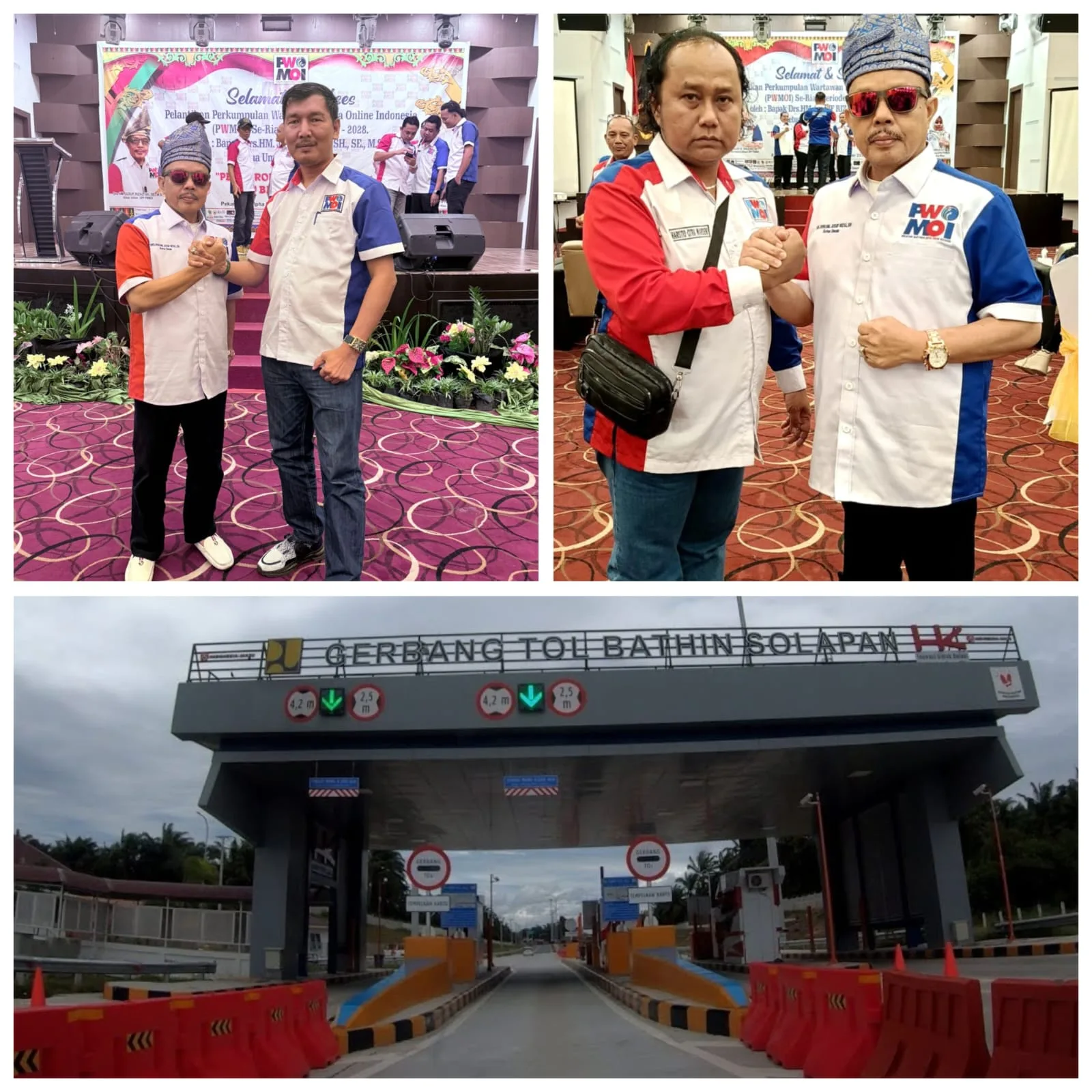 cbcpos.com|Tol Pekanbaru – Bathin Solapan Bergelombang ParahTeam Advokat PW MOI Riau Dan OKK PW MOI Riau Angkat Bicara.