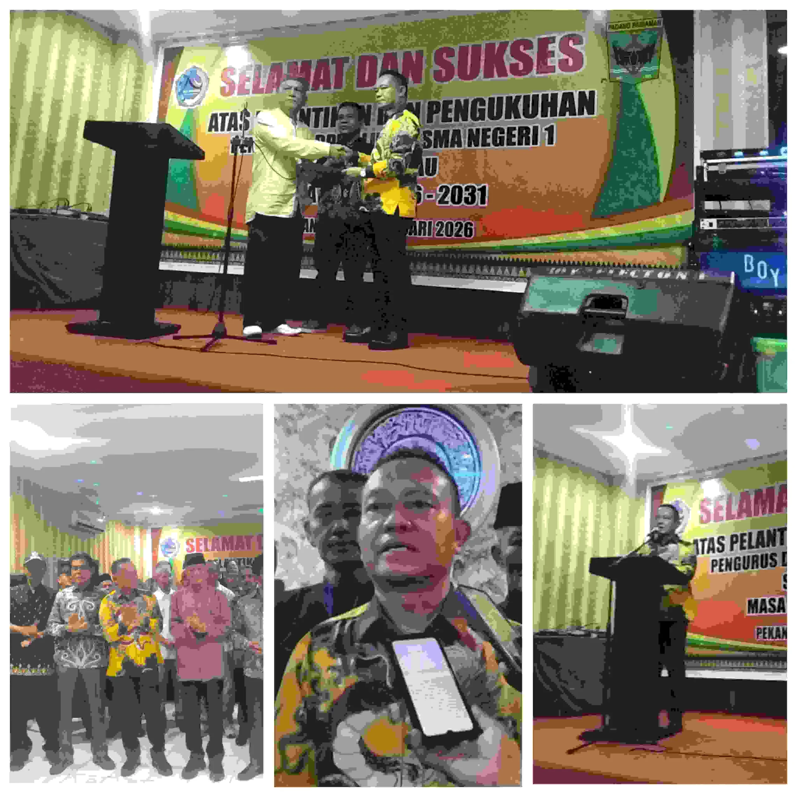 cbcpos.com|AKBP.Bainar, S.H., M.H Sukses Di Lantik Menjadi Ketua DPP Alumni SMA 1 Sungai Limau Periode 2026-2931