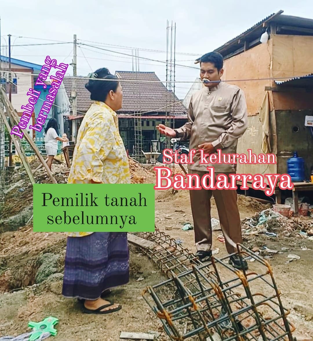 Sengketa Tanah di Jalan Makmur Sigunggung Pekanbaru: Pembeli Baru Tak Hiraukan Peringatan, Sepadan Terancam!