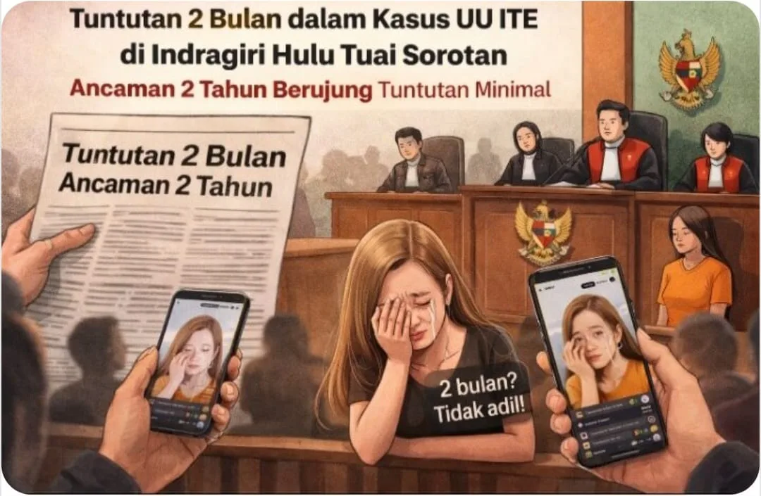 IMG-20260309-WA0032(1) cbcpos.com|Tuntutan Hanya 2 Bulan dalam Kasus UU ITE di Indragiri Hulu Disorot Publik, JPU Dolly dan Ricis Dikonfirmasi