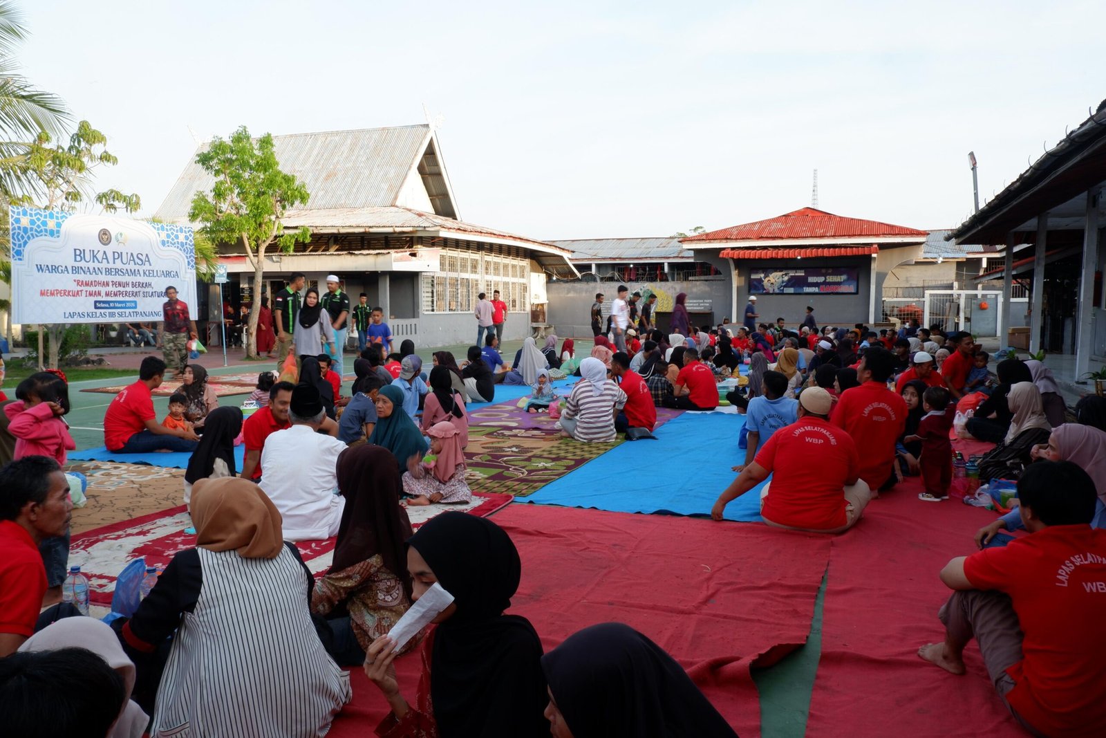 Obati Rindu di Bulan Ramadan, Lapas Selatpanjang Gelar Buka Puasa Warga Binaan Bersama Keluarga