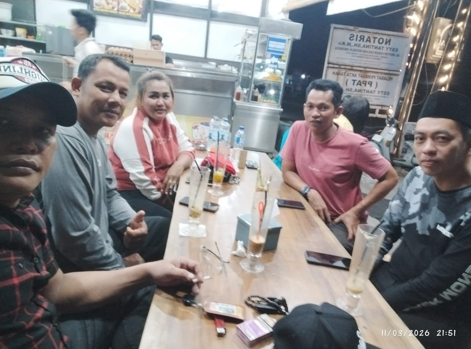 Pertemuan Santai LHMB Kota Pekanbaru di Kopi Agam Pererat Silaturahmi Pengurus