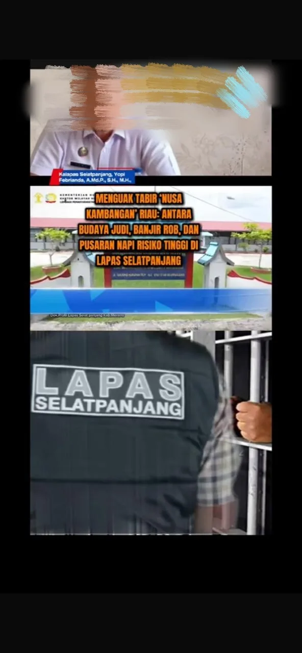 Oplus_131072 cbcpos.com|Dugaan Pungli di Lapas Kelas II B Selatpanjang, Mohd Ilham : kita minta APH melakukan penyelidikan.